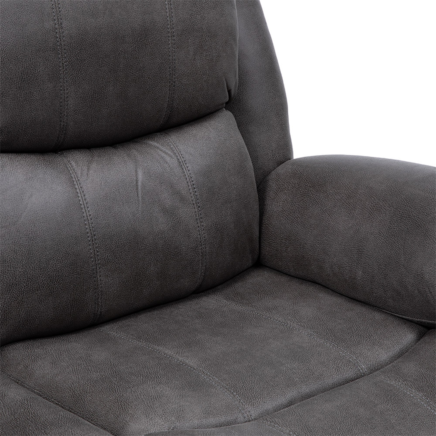 Sofa Reclinable 3 Cuerpos Isabel Color Grey - Imagen 13