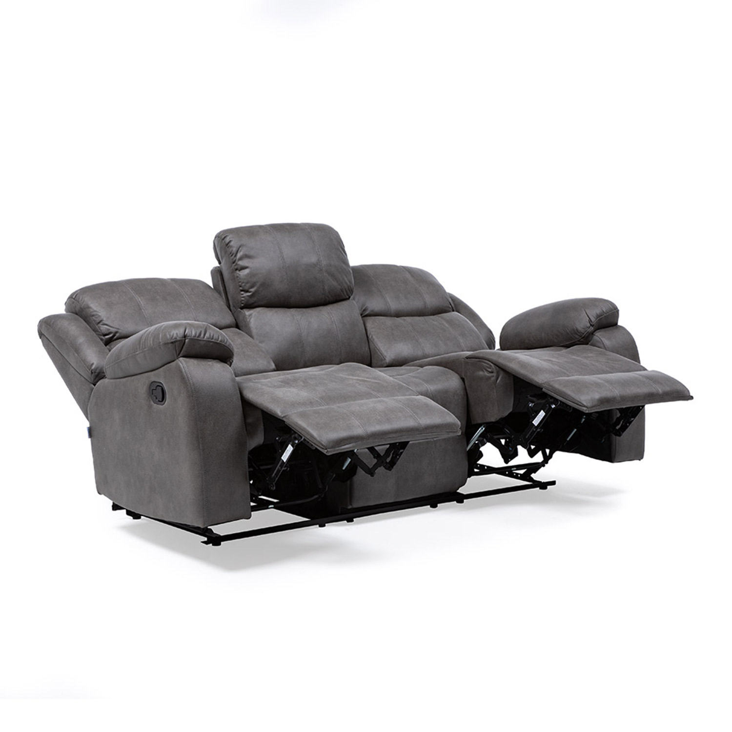 Sofa Reclinable 3 Cuerpos Isabel Color Grey - Imagen 6