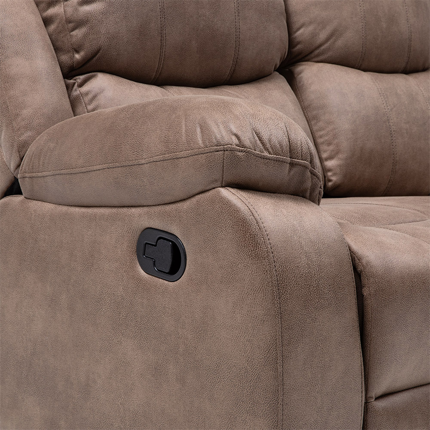 Sofa Reclinable 3 Cuerpos Isabel Color Beige - Imagen 11