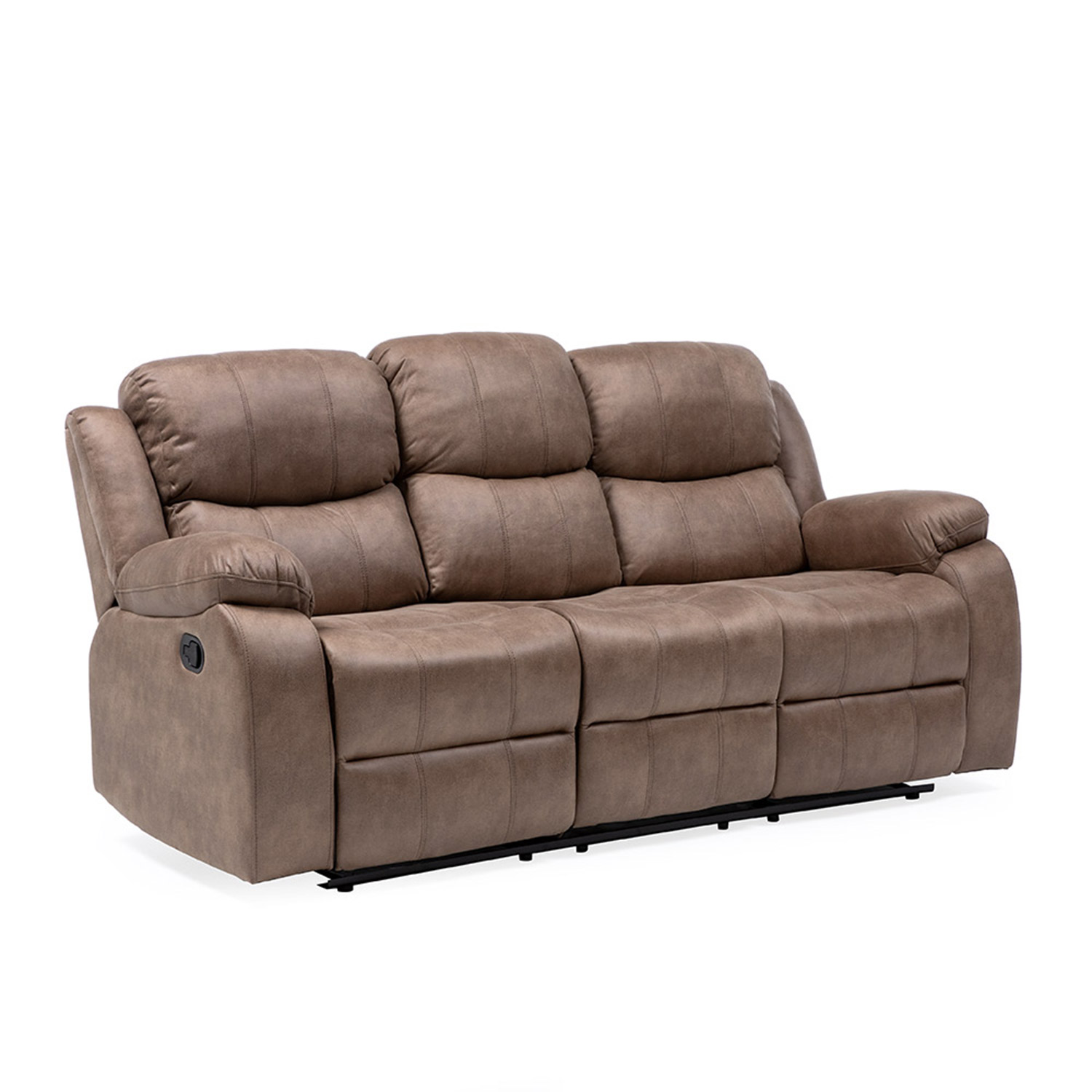 Sofa Reclinable 3 Cuerpos Isabel Color Beige - Imagen 5