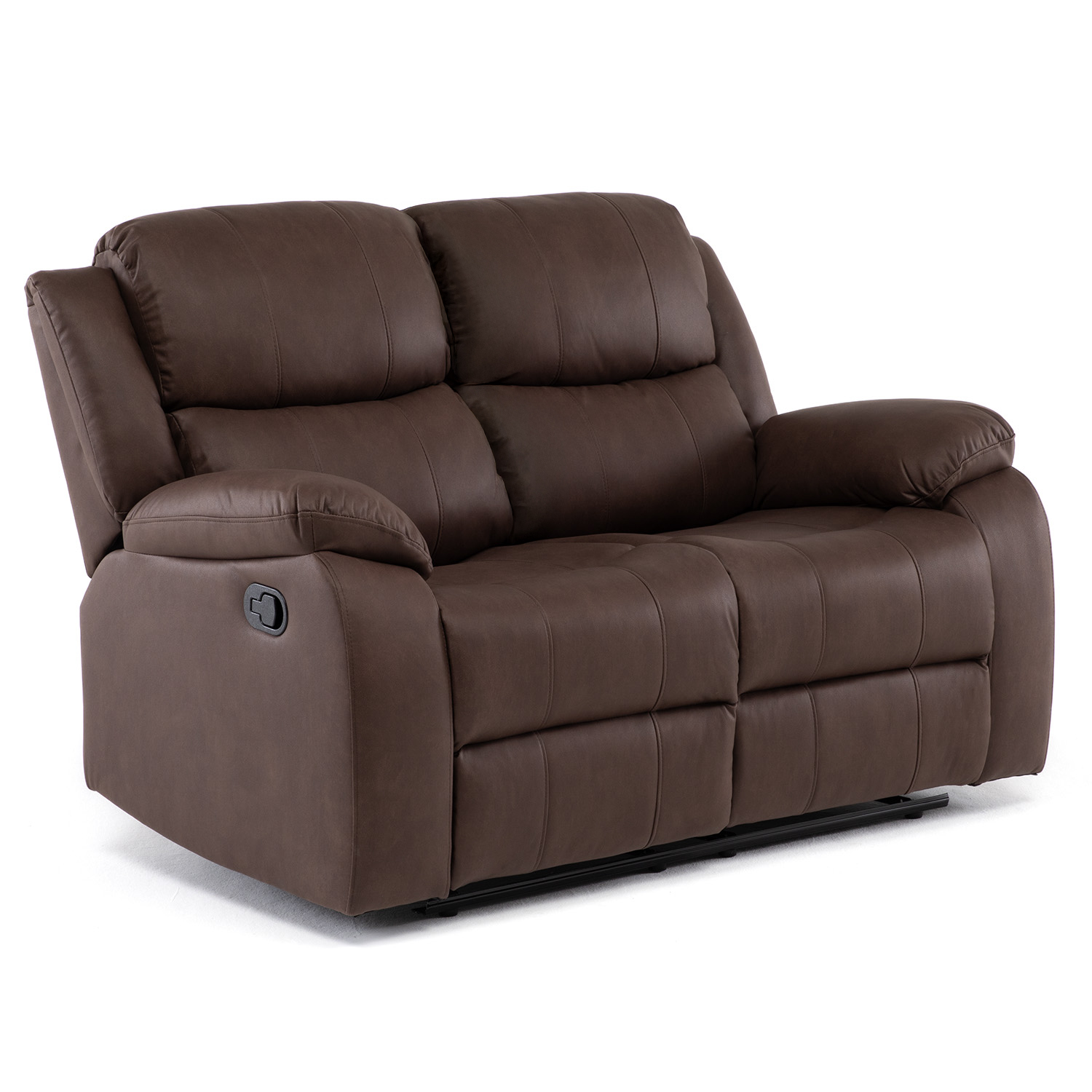 Sofa Reclinable 2 Cuerpos Isabel Color Chocolate - Imagen 3
