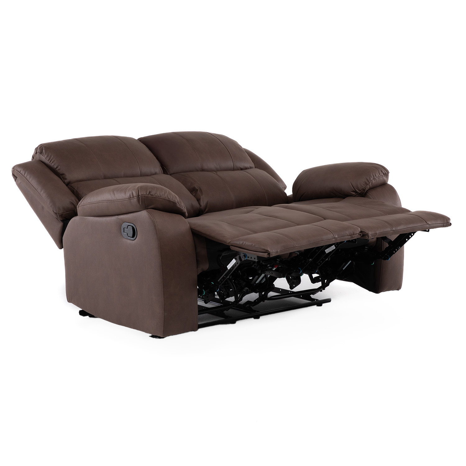 Sofa Reclinable 2 Cuerpos Isabel Color Chocolate - Imagen 6