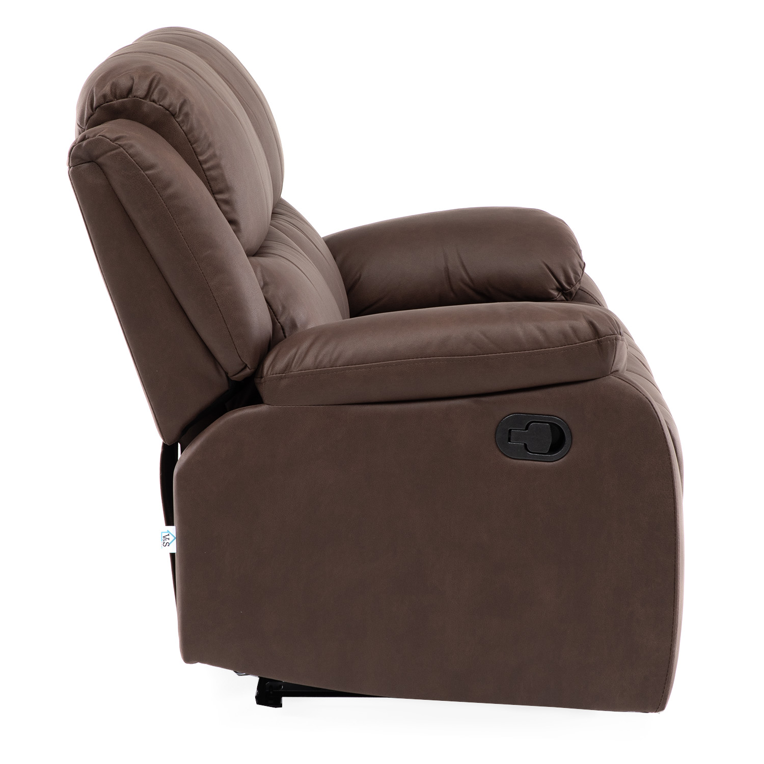 Sofa Reclinable 2 Cuerpos Isabel Color Chocolate - Imagen 7