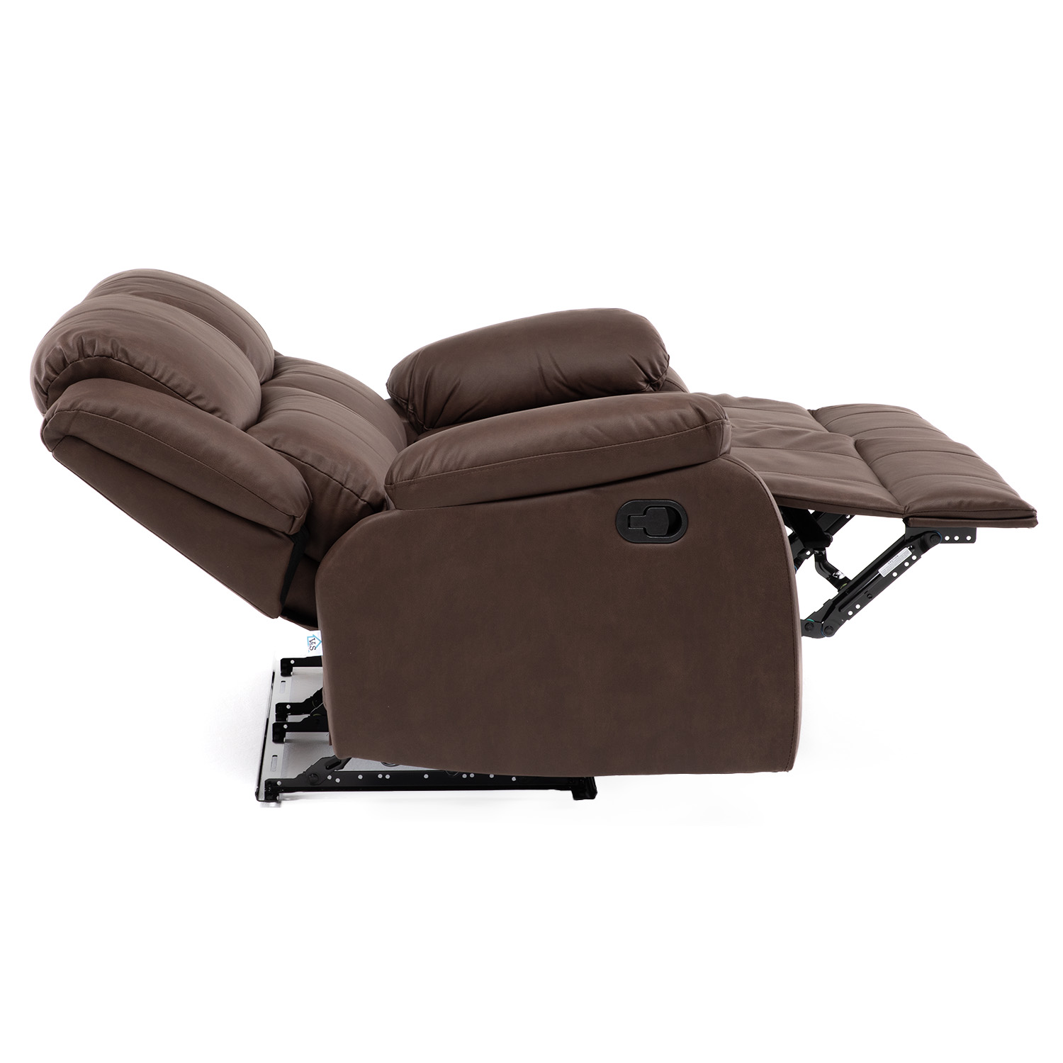Sofa Reclinable 2 Cuerpos Isabel Color Chocolate - Imagen 10