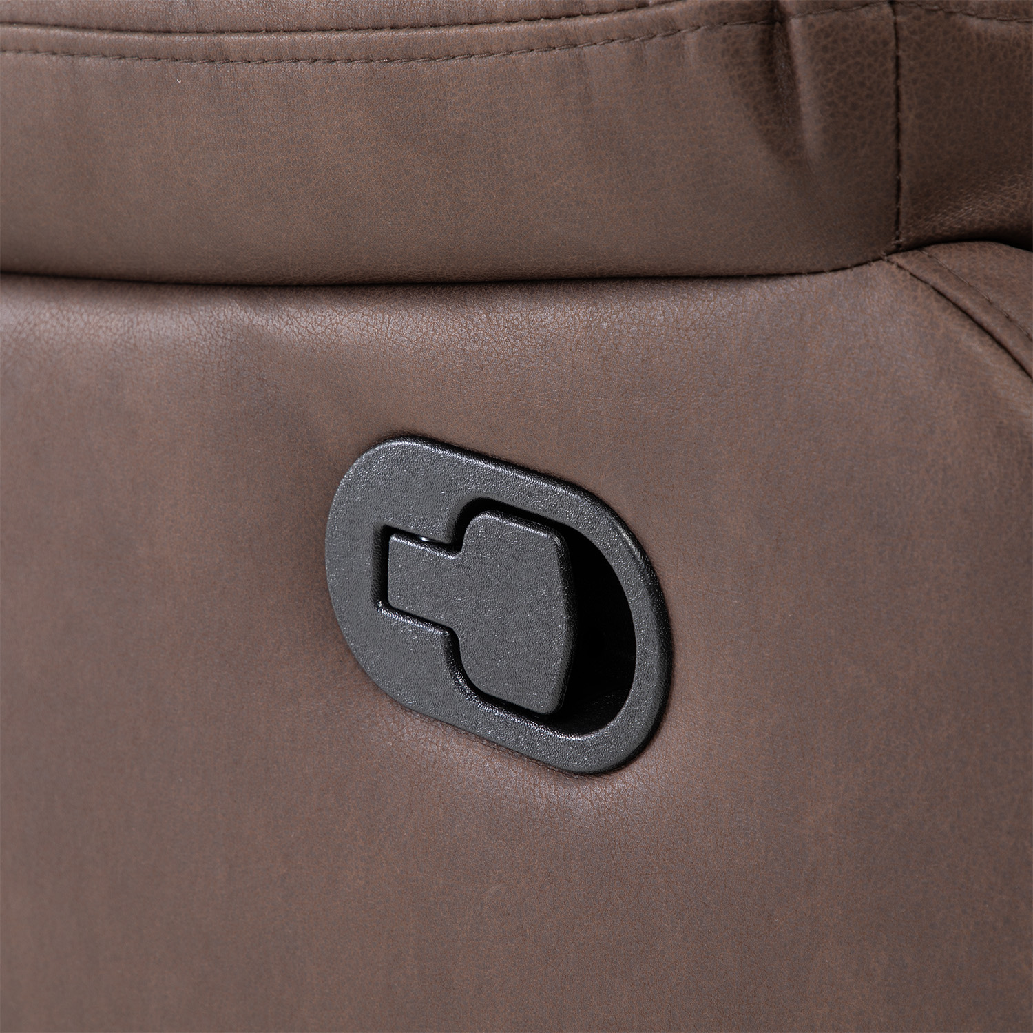 Sofa Reclinable 2 Cuerpos Isabel Color Chocolate - Imagen 11