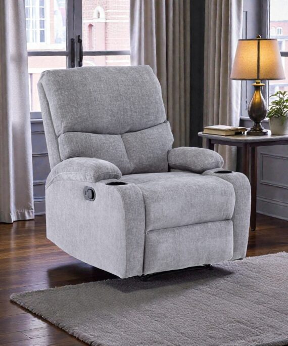 Bergere Reclinable Dante Color Grey