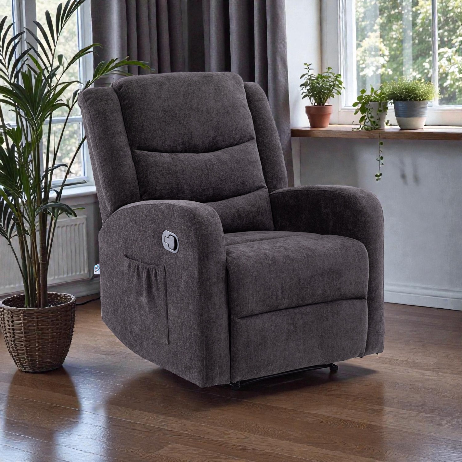 Bergere Masaje Microfibra Black