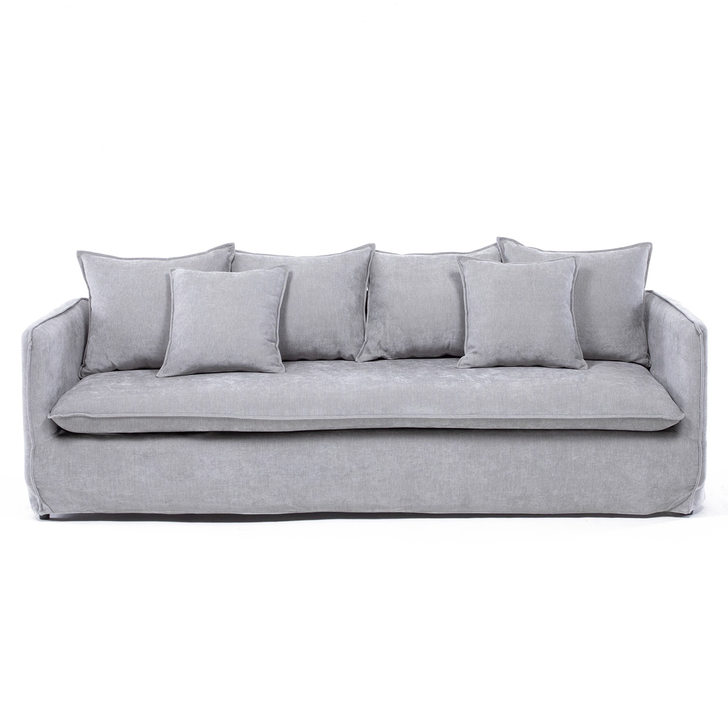 Sofa Amelie 4 Cuerpos Grey - Imagen 2