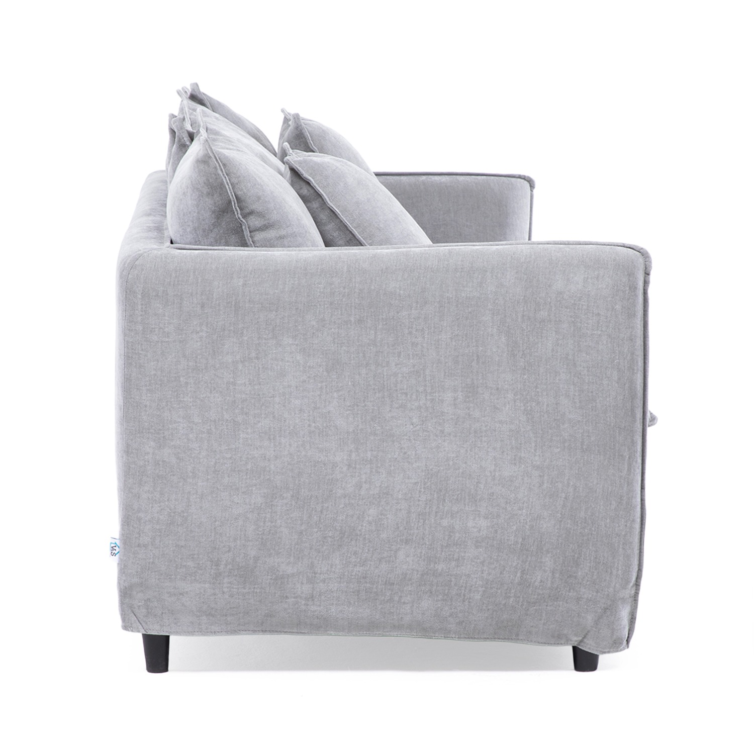 Sofa Amelie 4 Cuerpos Grey - Imagen 6