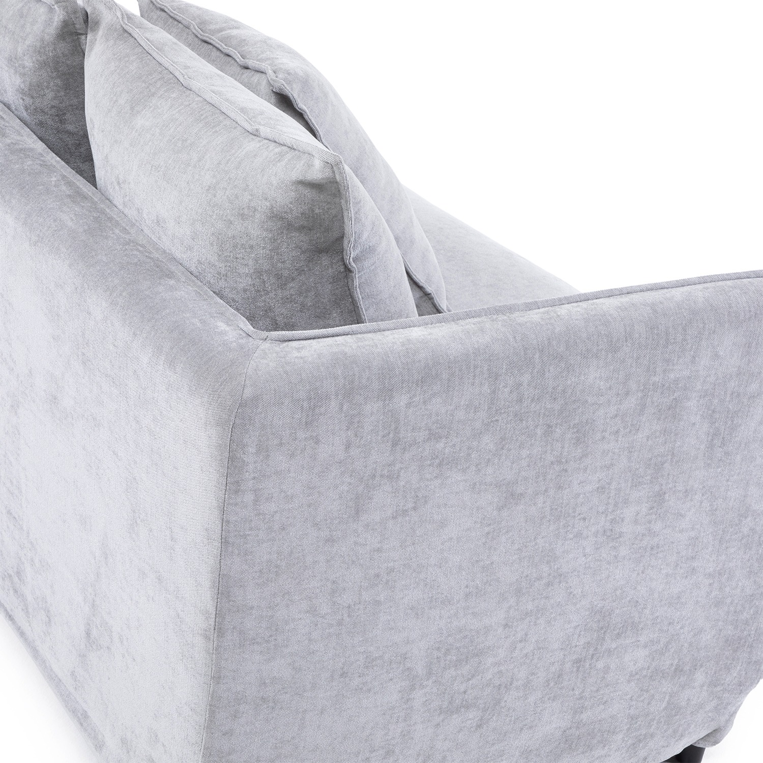 Sofa Amelie 4 Cuerpos Grey - Imagen 8