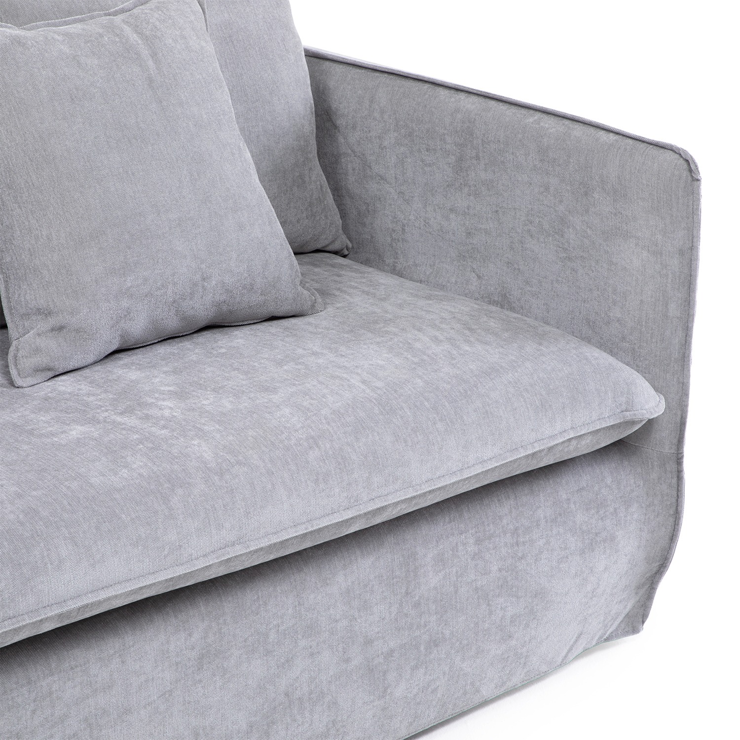 Sofa Amelie 4 Cuerpos Grey - Imagen 9