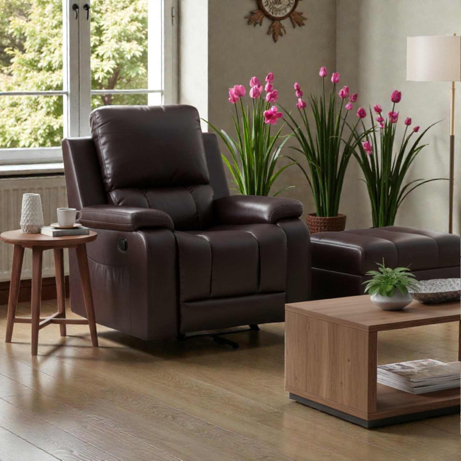 Bergere Mercury Vibromasaje 8 Puntos Brown