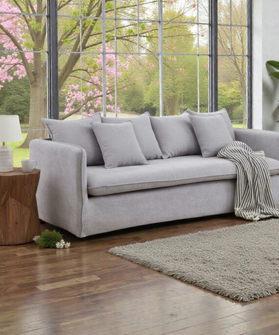 Sofa Amelie 4 Cuerpos Grey