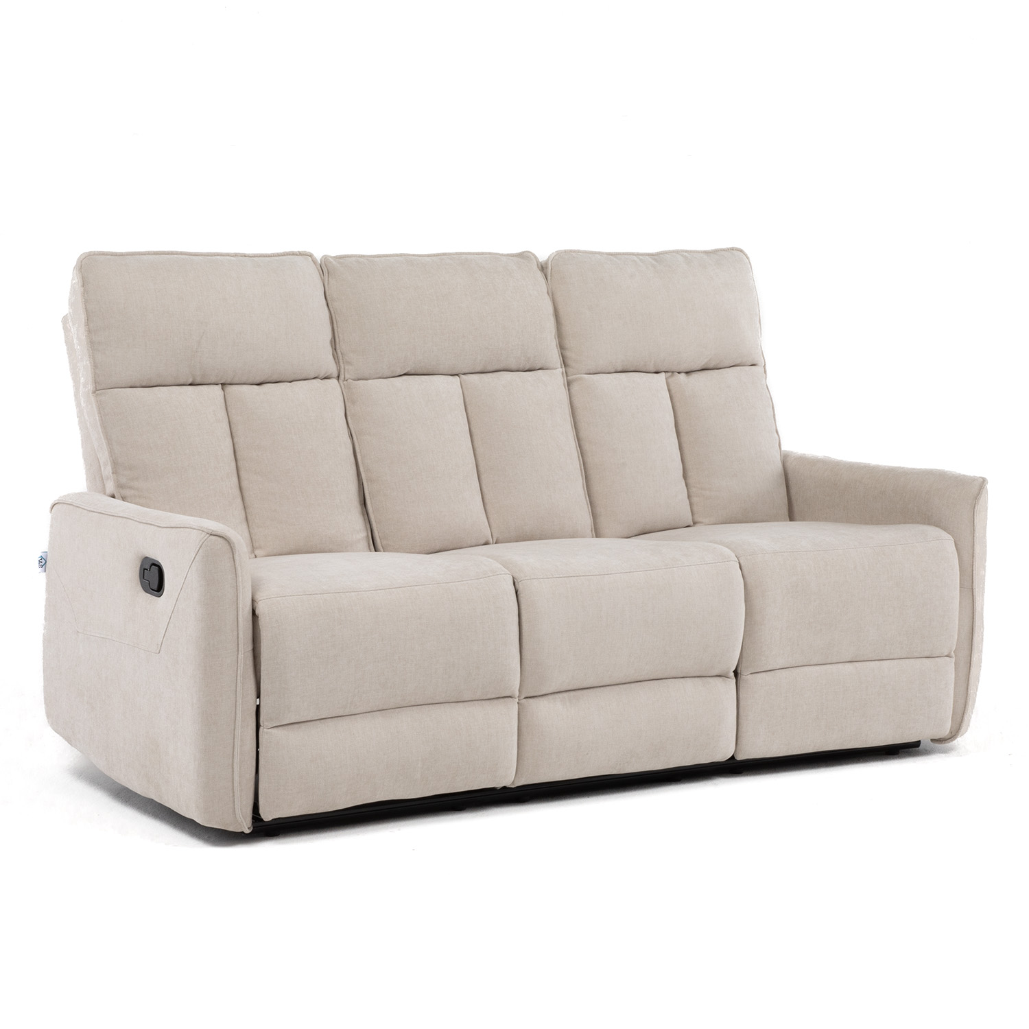 Sofa Reclinable Monaco 3 Cuerpos White - Imagen 2