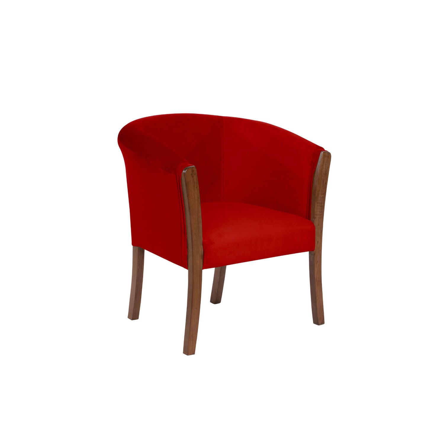 Poltrona Dortmund Tela Velvet - Imagen 6