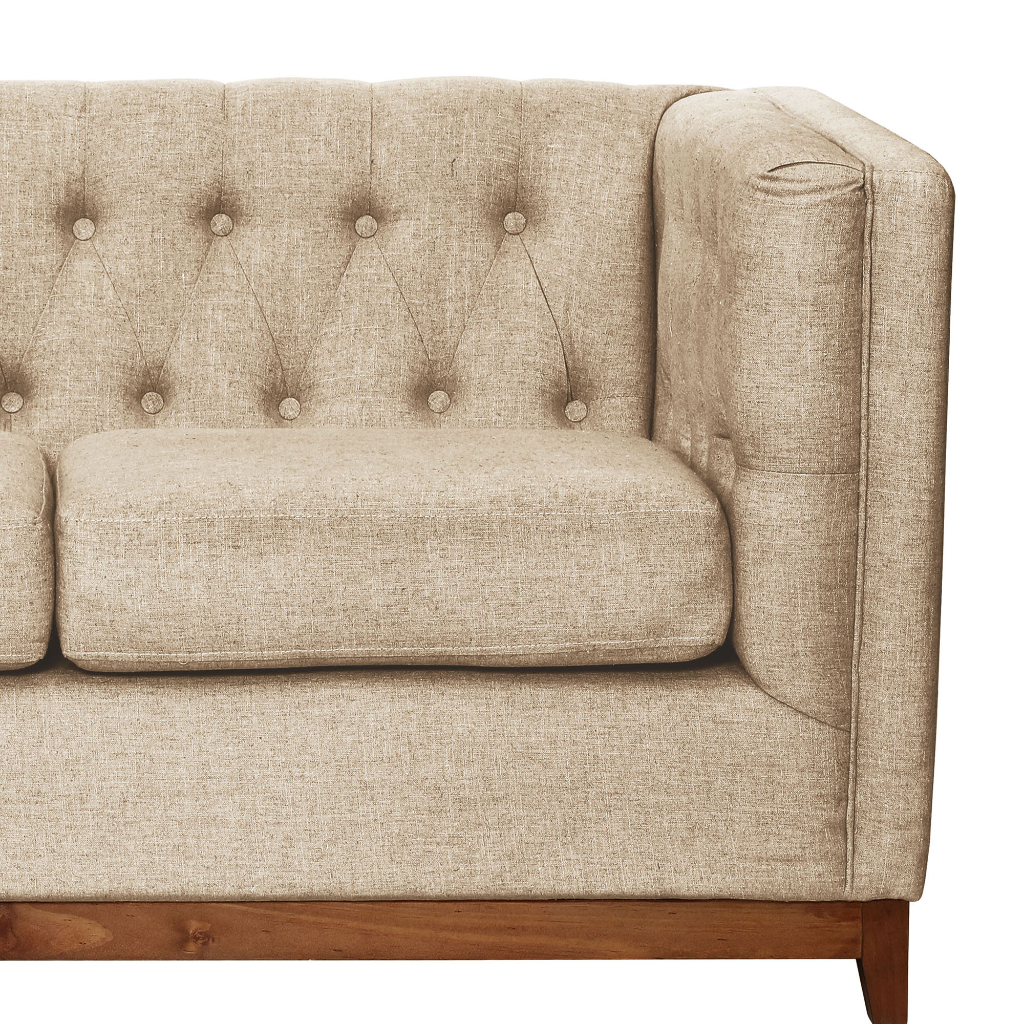 Sofá Roma 2 Cuerpos Tapiz Lino - Imagen 10