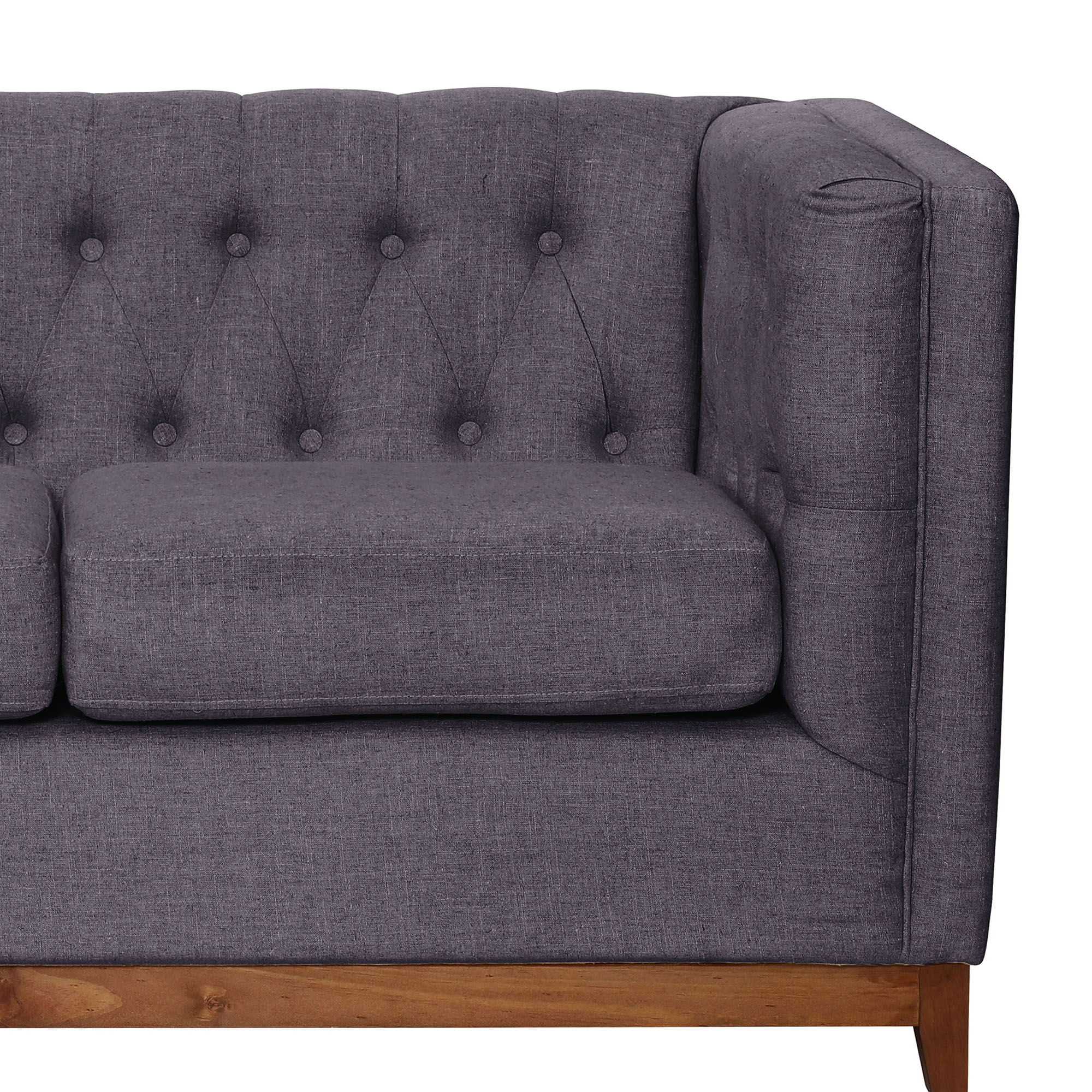 Sofá Roma 2 Cuerpos Tapiz Lino - Imagen 7