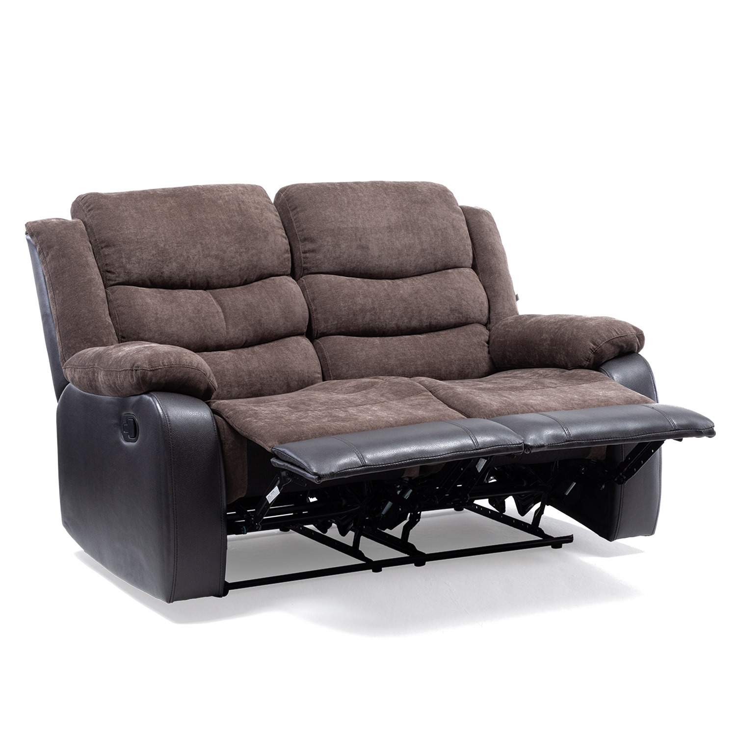 Sofa Reclinable Rebecca 2 Cuerpos Brown - Imagen 3