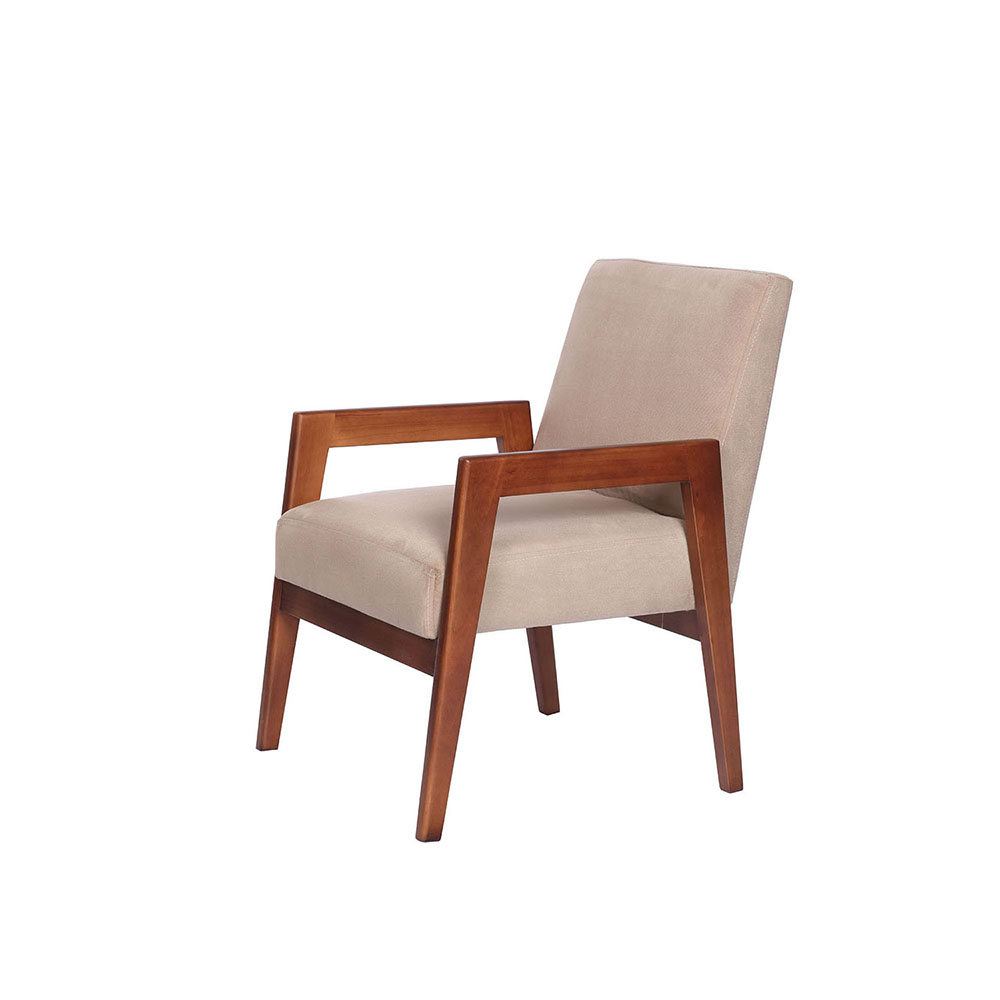 Poltrona Frankfurt Tela Velvet - Imagen 7