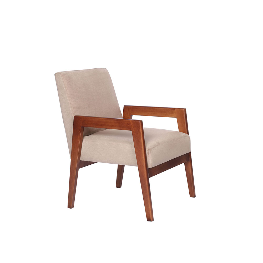 Poltrona Frankfurt Tela Velvet - Imagen 6