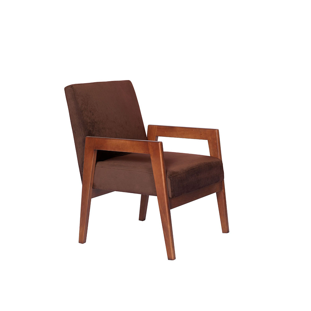 Poltrona Frankfurt Tela Velvet - Imagen 12