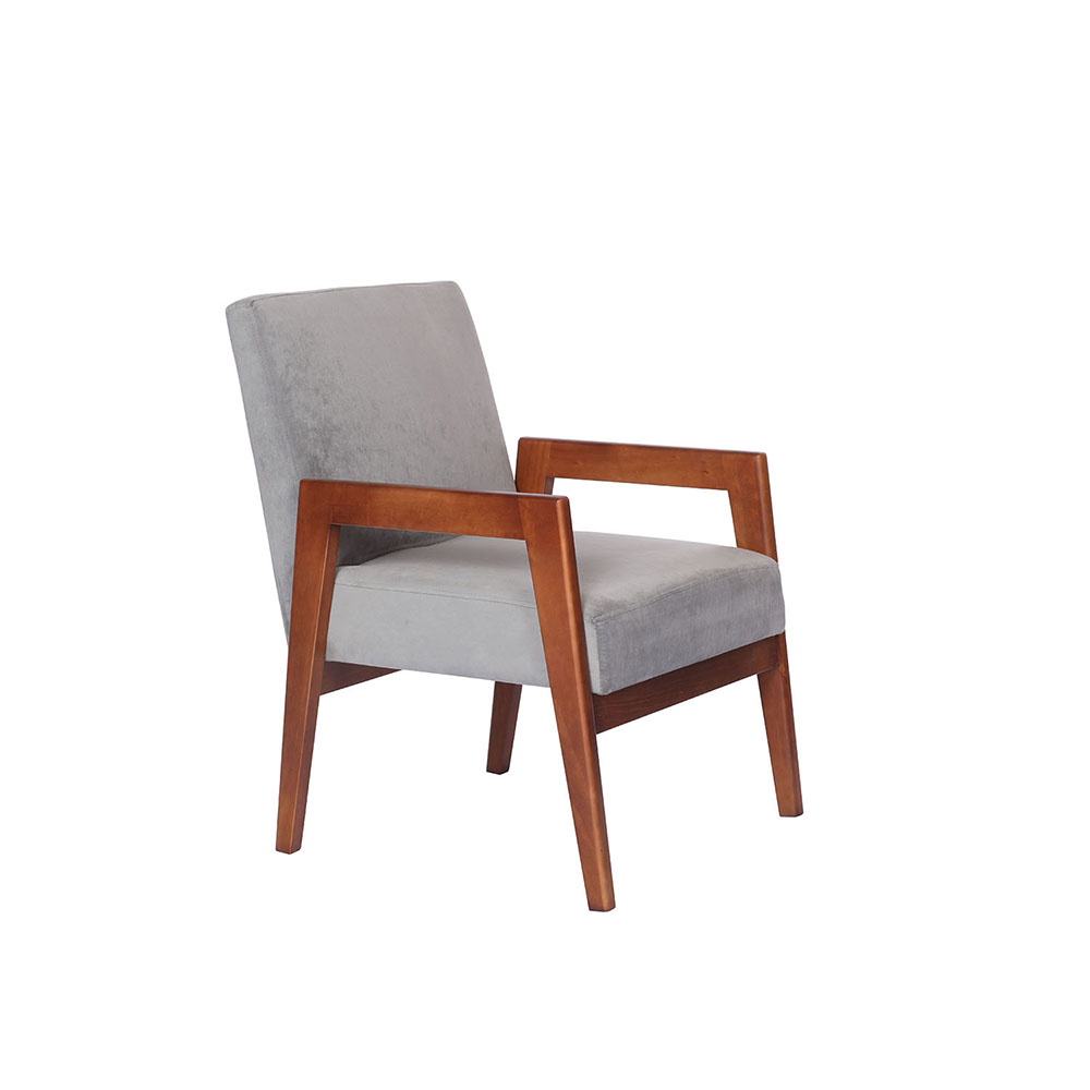 Poltrona Frankfurt Tela Velvet - Imagen 15