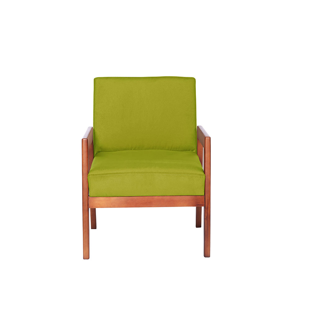 Poltrona Frankfurt Tela Velvet - Imagen 17