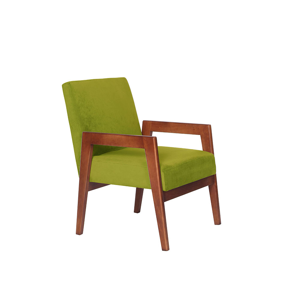 Poltrona Frankfurt Tela Velvet - Imagen 18