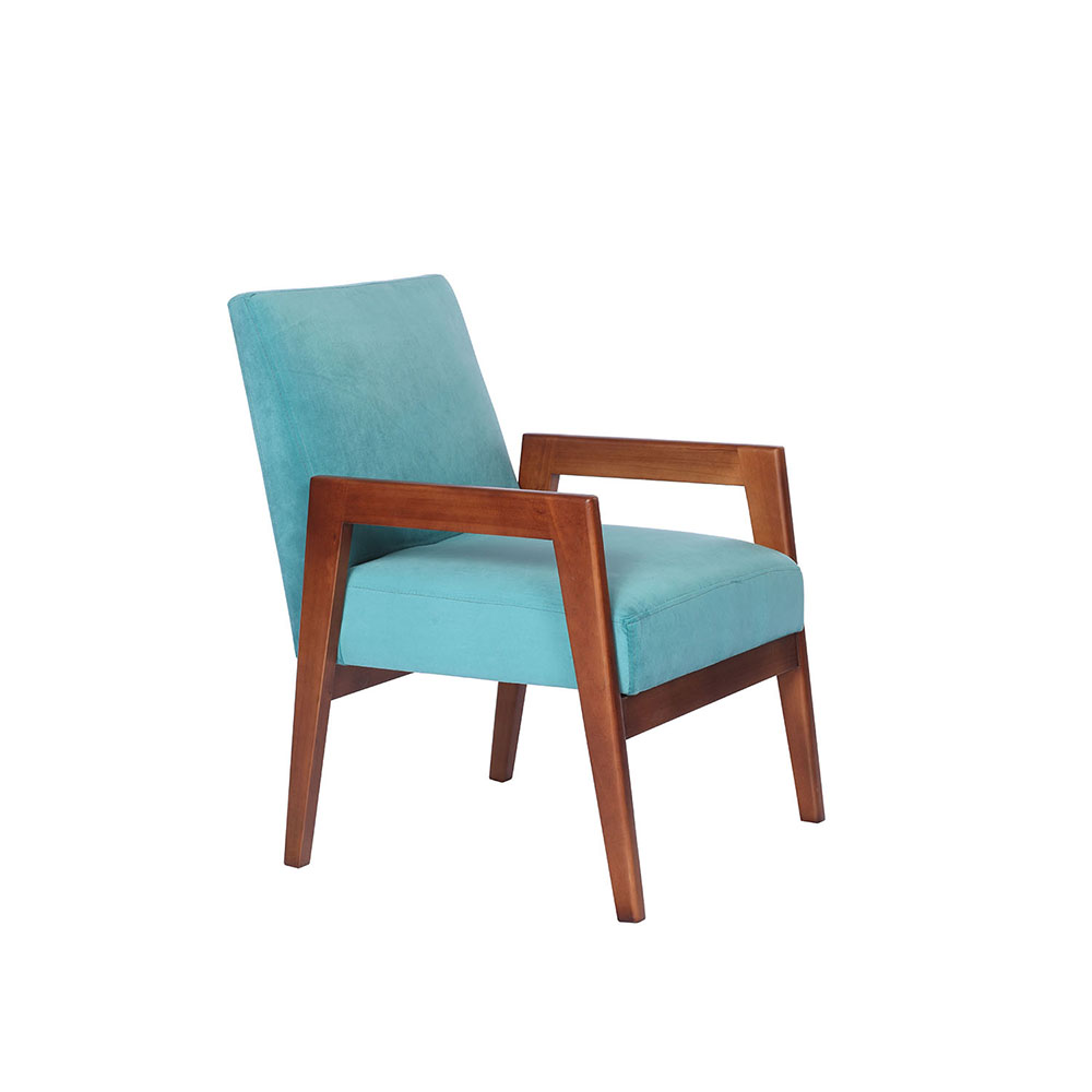 Poltrona Frankfurt Tela Velvet - Imagen 24