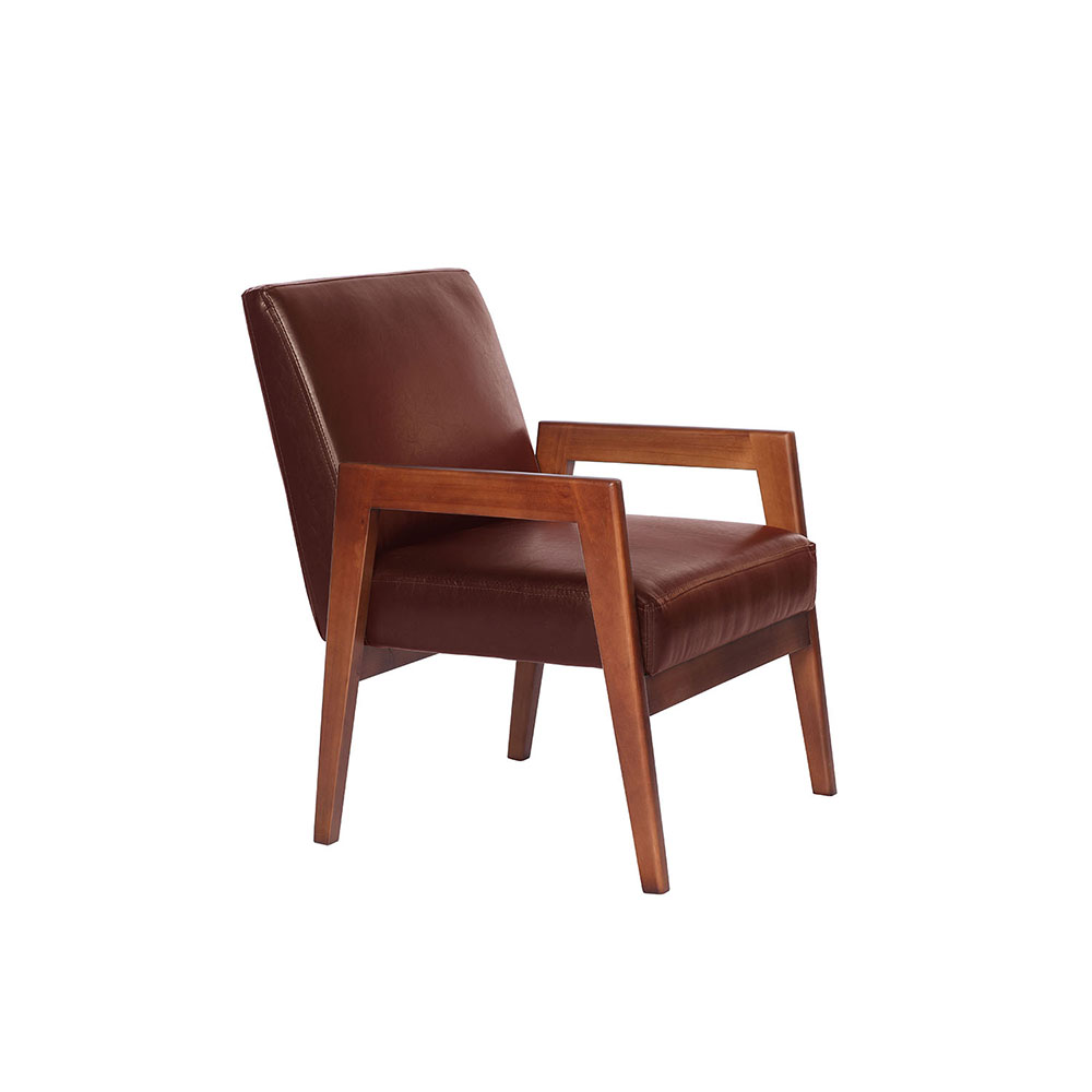 Poltrona Frankfurt Tela PU - Imagen 10