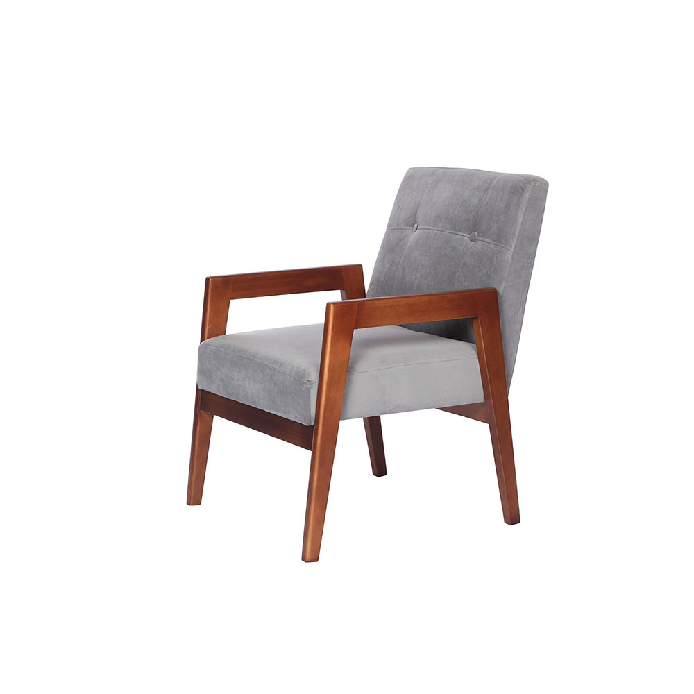 Poltrona Munich Tela Velvet - Imagen 15