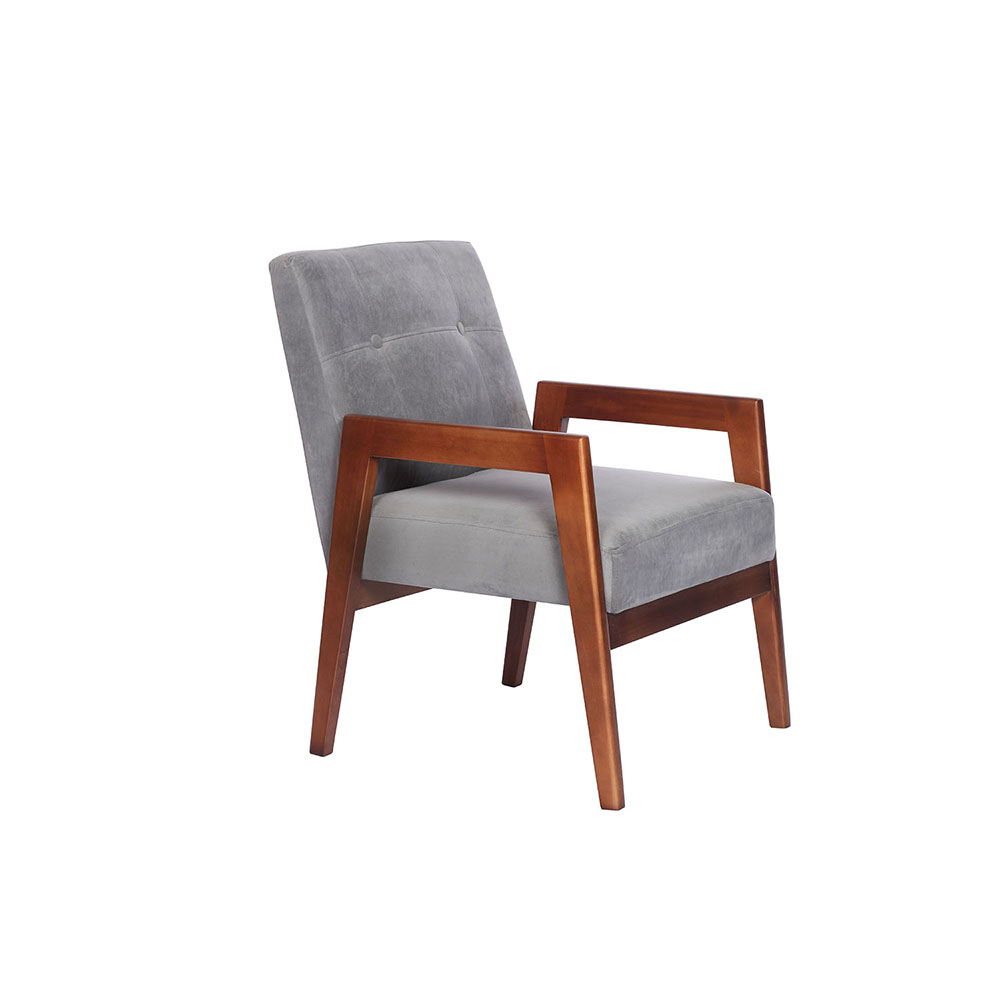 Poltrona Munich Tela Velvet - Imagen 16