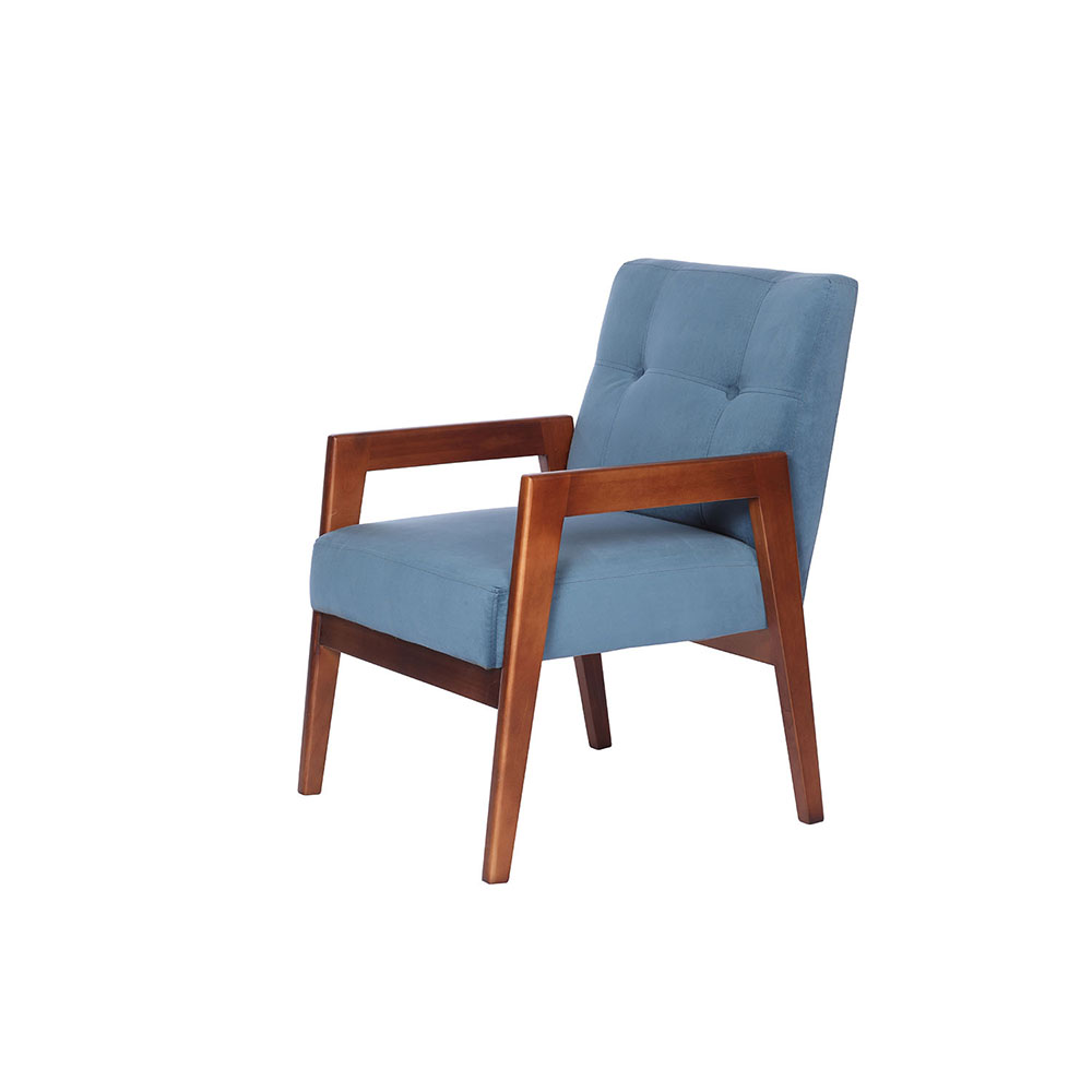 Poltrona Munich Tela Velvet - Imagen 21