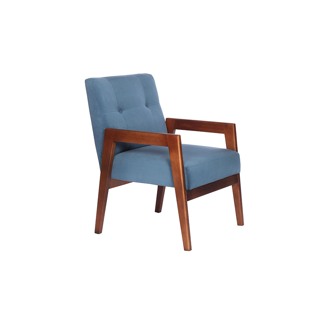 Poltrona Munich Tela Velvet - Imagen 22