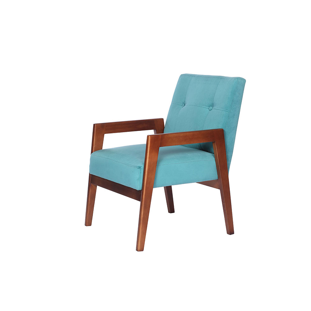 Poltrona Munich Tela Velvet - Imagen 24