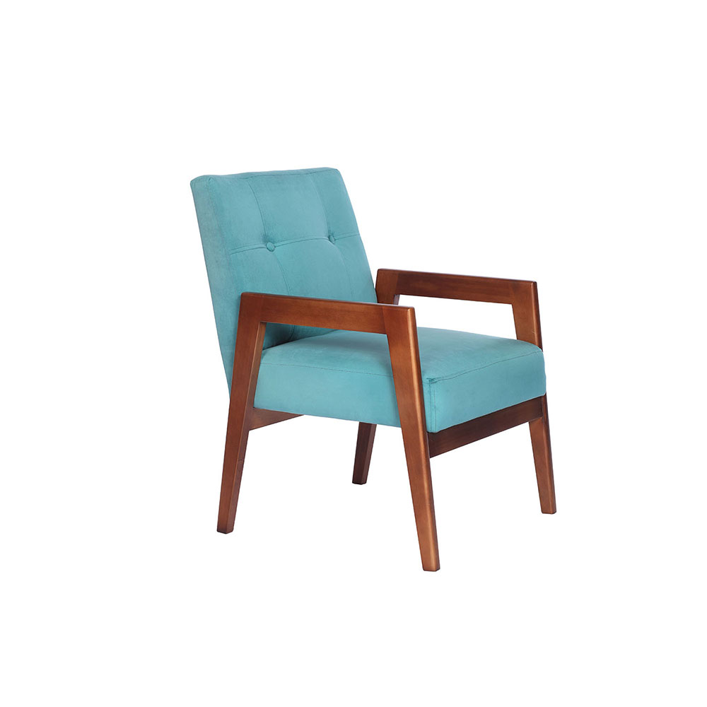 Poltrona Munich Tela Velvet - Imagen 25