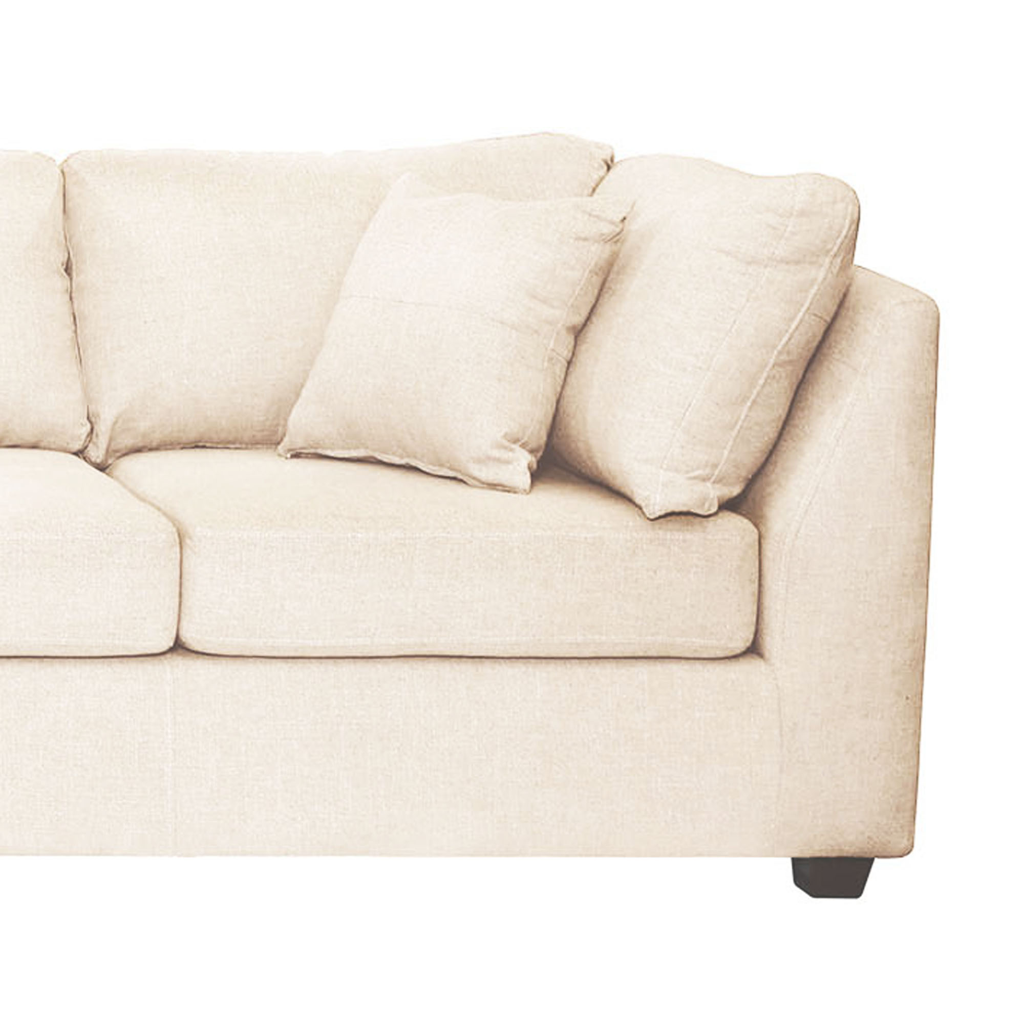 Sofa Seccional Padua Derecho Tapiz Lino - Imagen 7