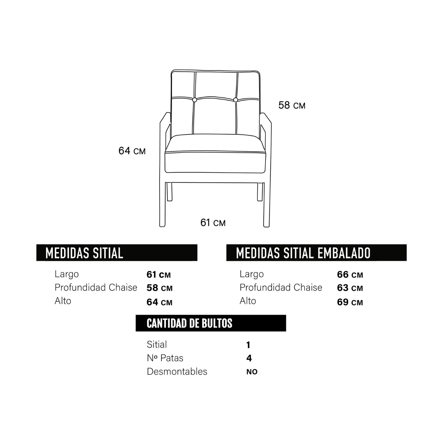 Poltrona Munich Tela Velvet - Imagen 32