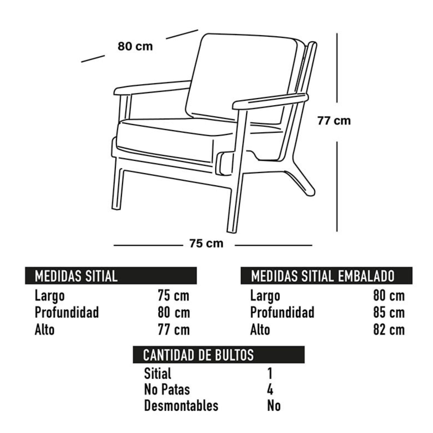 Poltrona Neus PU - Imagen 14