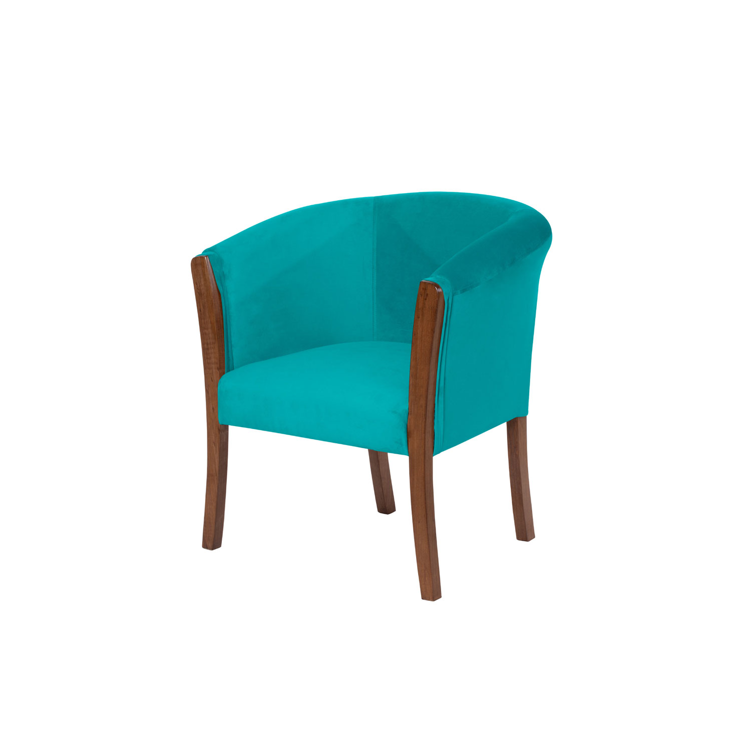 Poltrona Dortmund Tela Velvet - Imagen 4