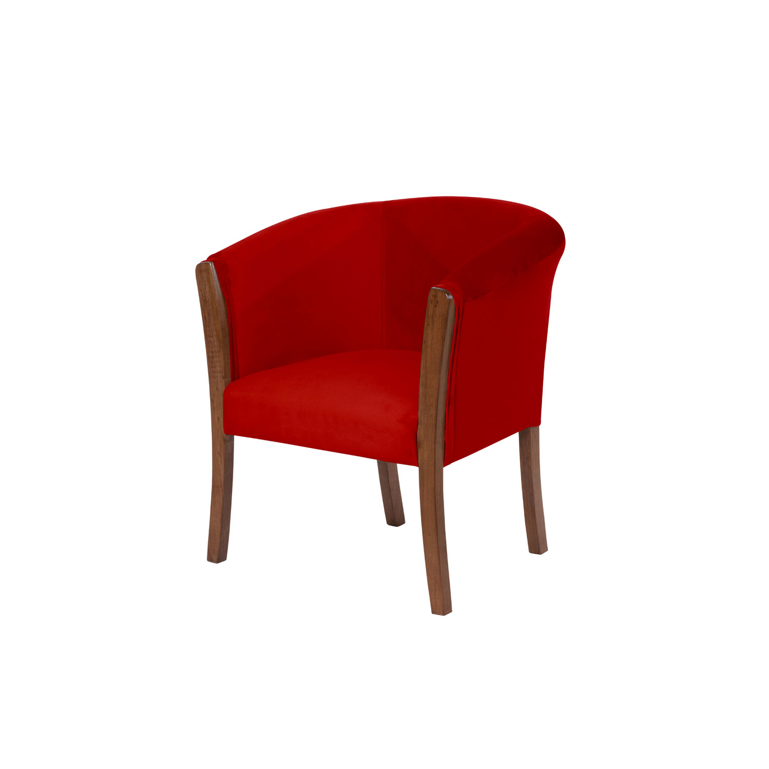 Poltrona Dortmund Tela Velvet - Imagen 7