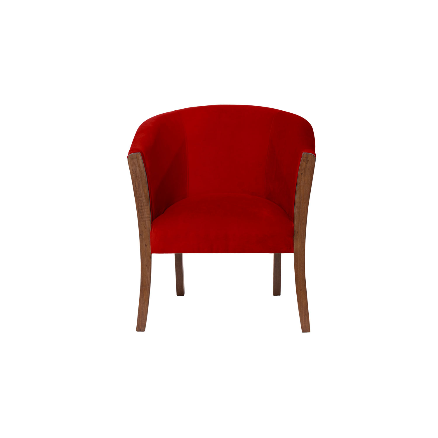 Poltrona Dortmund Tela Velvet - Imagen 5