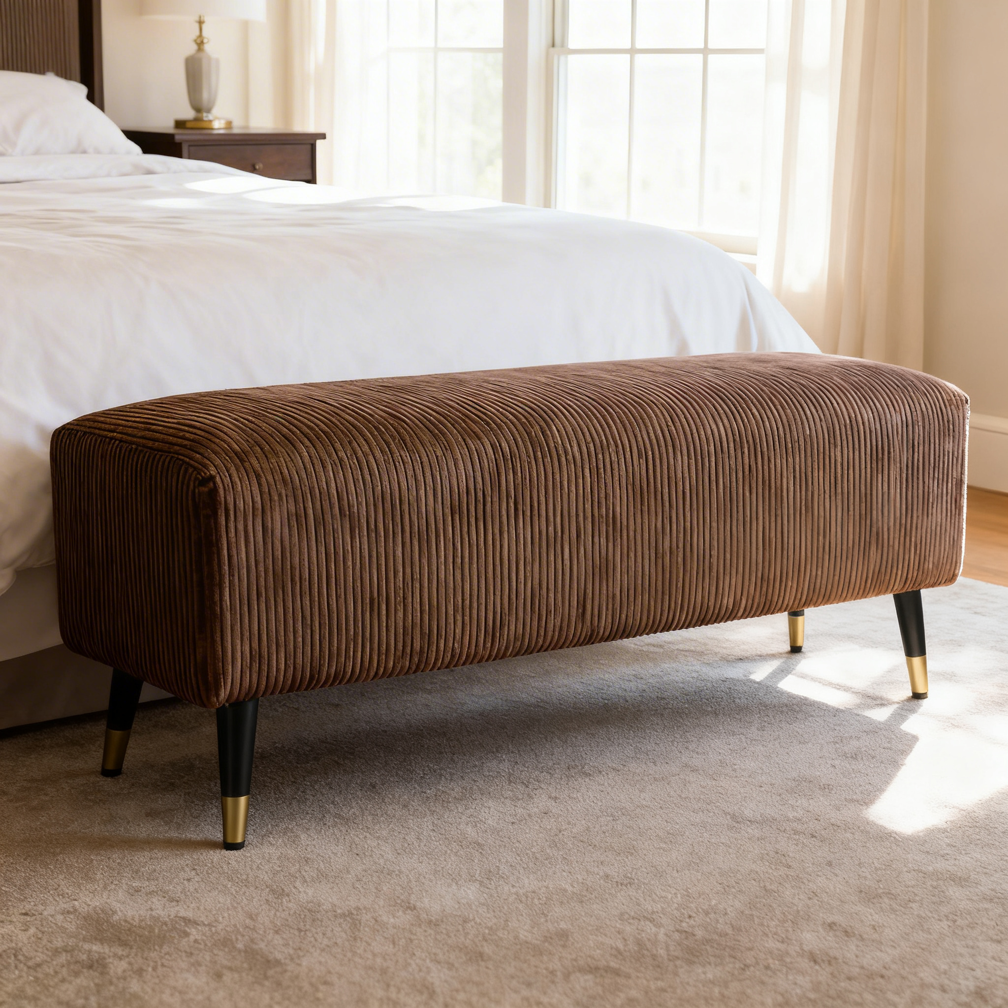 Banqueta Barcelona Brown 130 cm.