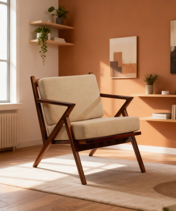 Poltrona Bremen Tela Lino