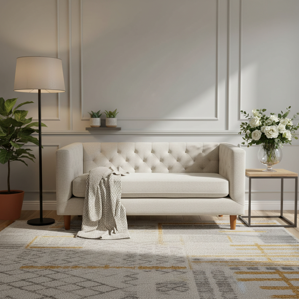 Sofa Brescia 2 Cuerpos Tapiz Velvet