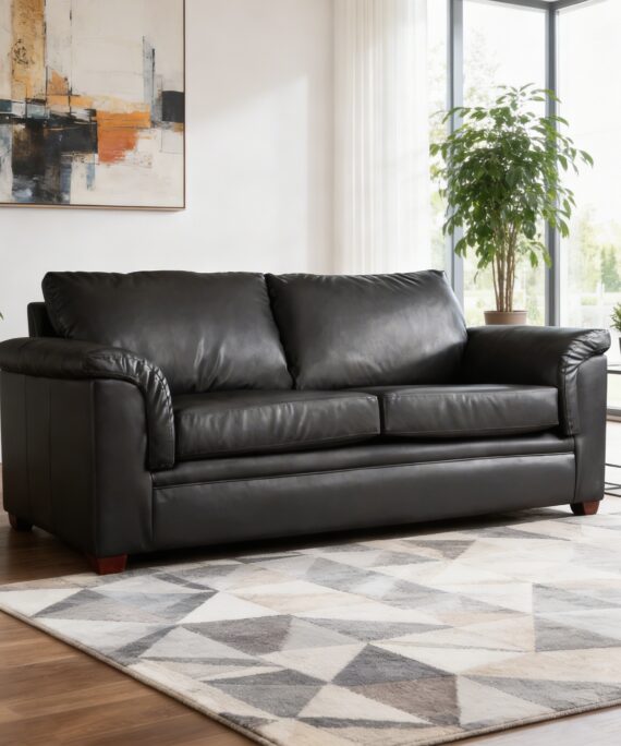 Sofa Ancona 3 Cuerpos PU Grano