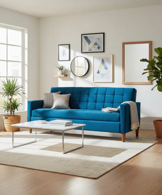 Futon Génova Tela Velvet