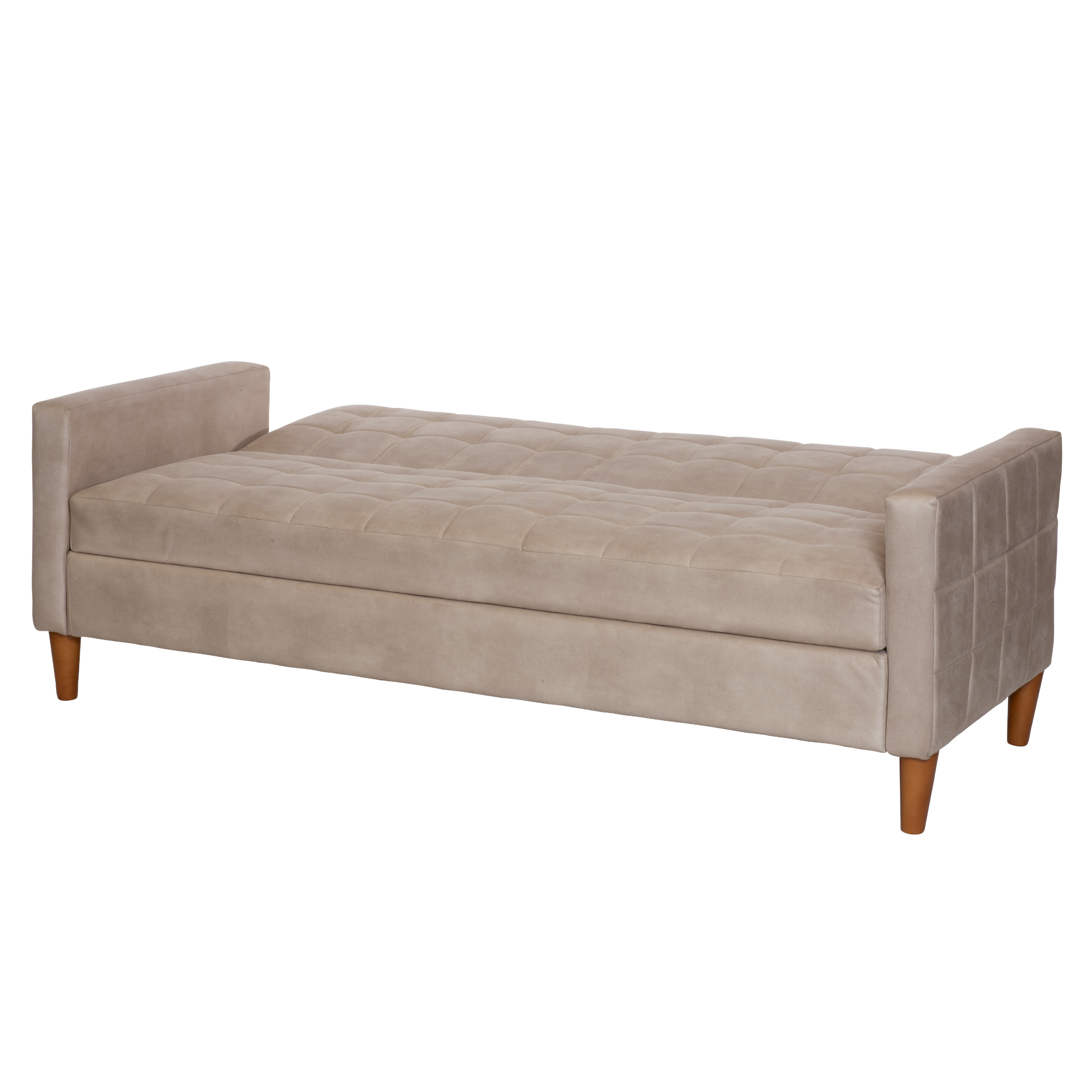 Futon Génova Tapiz Cuero Kentucky - Imagen 5