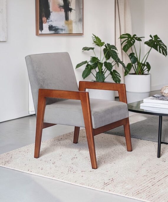 Poltrona Frankfurt Tela Velvet