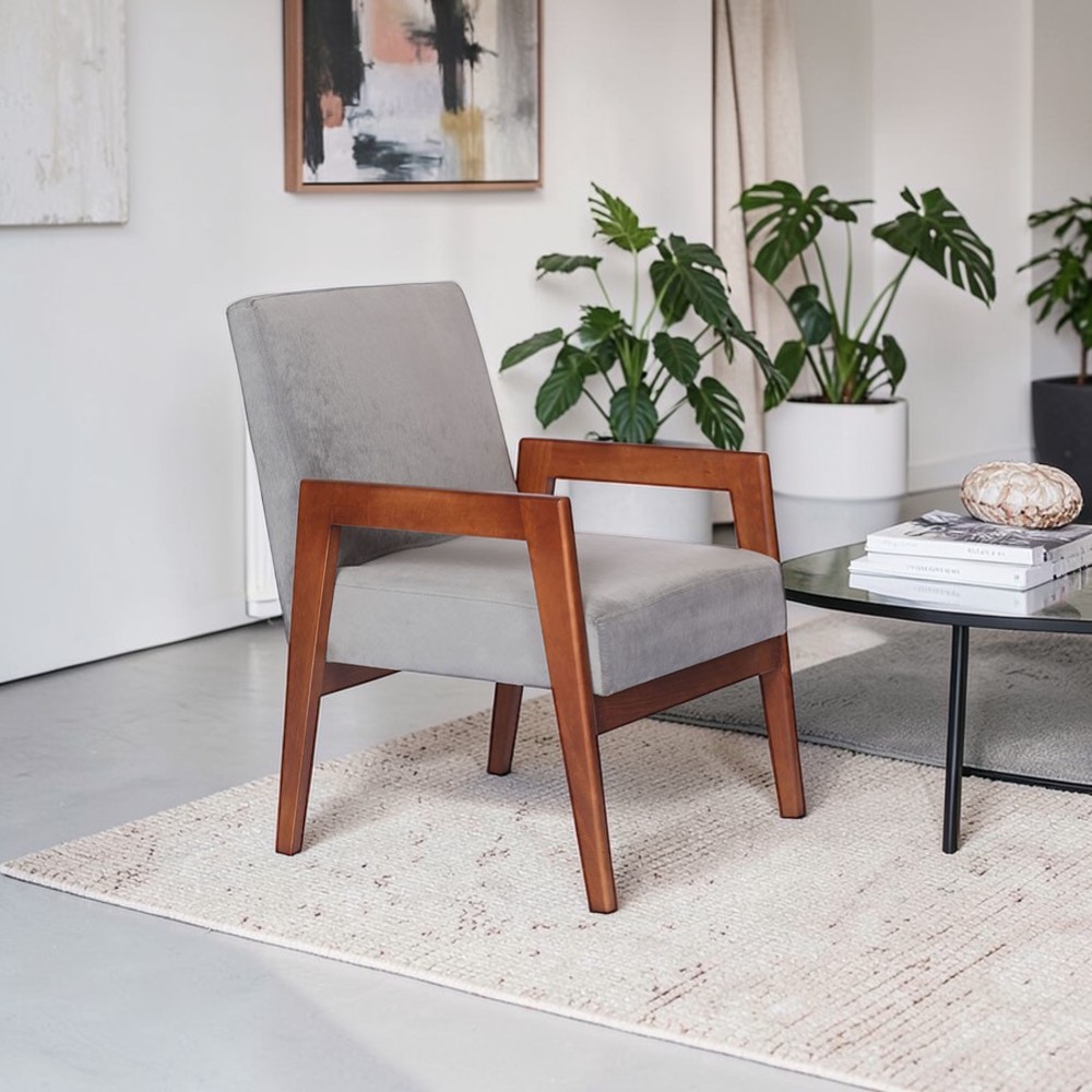 Poltrona Frankfurt Tela Velvet